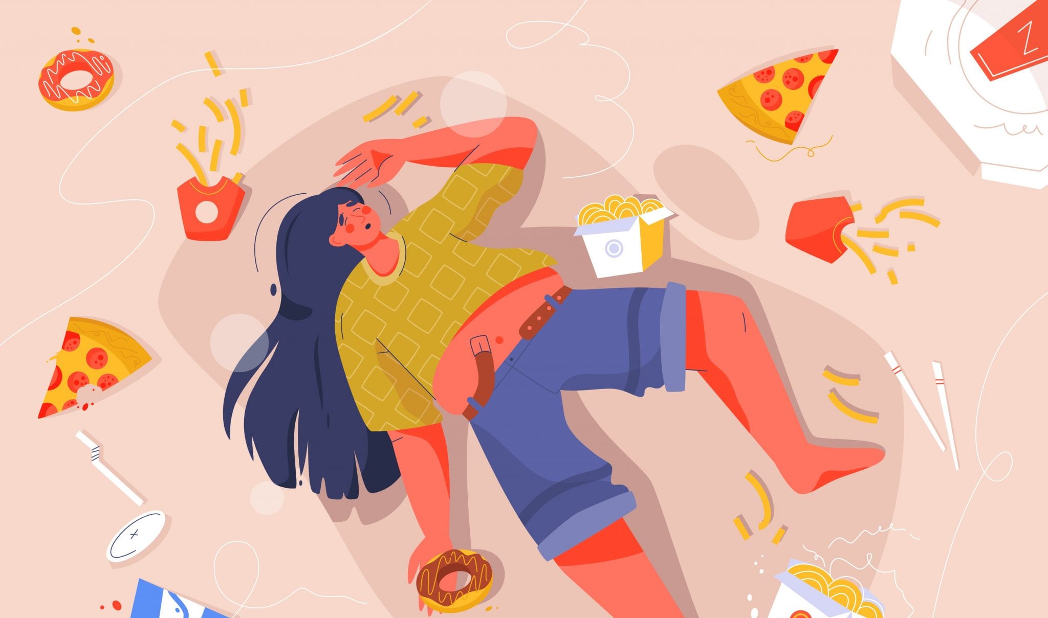 the link between anxiety and overeating