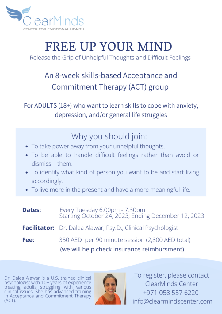 Group Therapy flyer